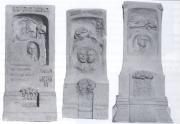 G.Zilocchi, 'Stele funerarie, bozzetti n 12,13,14'